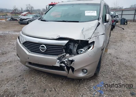 2012 Nissan Quest Sl z USA, uszkodzony, nr VIN JN8AE2KP1C9033959